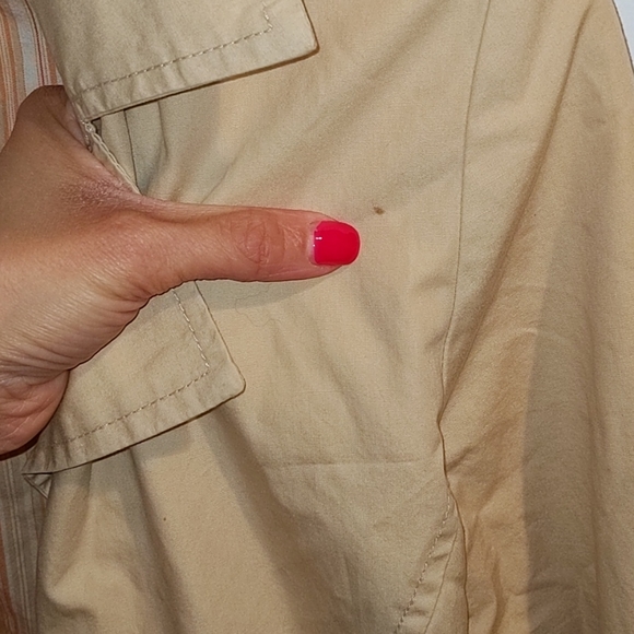 Women Junior Roxy button tie trench coat - Picture 5 of 10